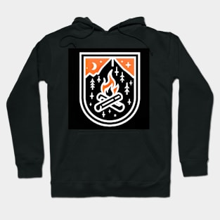 Camping Fire Hoodie